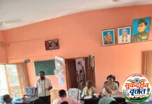 जारावंडी येथे लोकराजा राजर्षी शाहू महाराज जयंती उत्साहात साजरी.