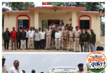 महाराष्ट्र हरित अभियानांतर्गत पेडीगुड्डम वनपरिक्षेत्रात वृक्षारोपण; नव्या वनपरिक्षेत्र कार्यालयाचे उद्घाटन. वनसंरक्षण,वृक्षसंवर्धन आणि जनसहभाग वाढविण्यावर भर. – उपवनसंरक्षक दिपाली तलमले