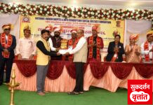 राज्यस्तरीय आदर्श पोलीस पाटील 2026 पुरस्काराने श्री.शशांक भास्करराव कुलसंगे यांचा गौरव.