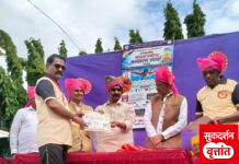 शिवराज मालवी यांना सोलापूर येथील राज्यस्तरीय जलतरण स्पर्धेत चार सुवर्ण पदक तर एक रजत पदक