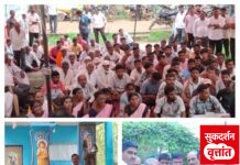 होमराज राऊत यांची तंटामुक्ती अध्यक्ष म्हणून फेरनिवड