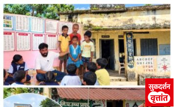 एटापल्लीतील शिक्षण व्यवस्थेचा विदारक चेहरा समोर ; कुठे वाघाच्या दहशतीत २ कि.मी जंगलवाट ; मंत्री -अधिकाऱ्यांच्या मुलांना अशा शाळेत पाठवणार का ? कोसालेंगा ते डुम्मे पर्यंत मूलभूत सुविधांचा अभाव ; अभिजित दिपके यांच्या गडचिरोली दौऱ्यात धक्कादायक वास्तव समोर